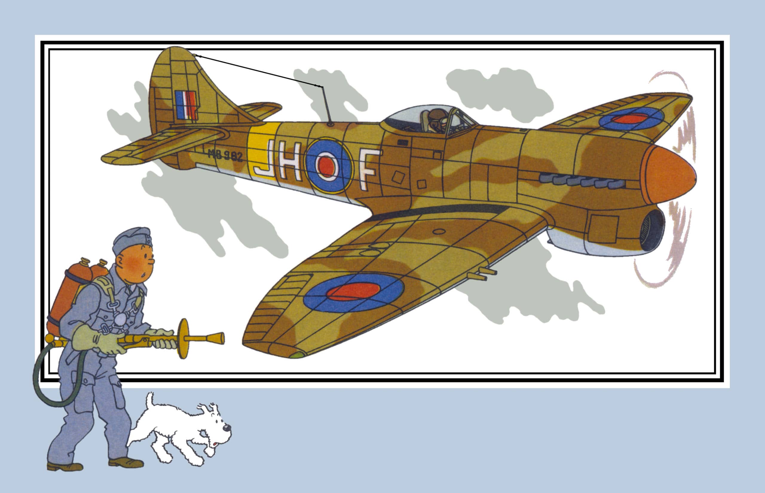 56. HAWKER "TEMPEST" - 1944 - Grande-Bretagne